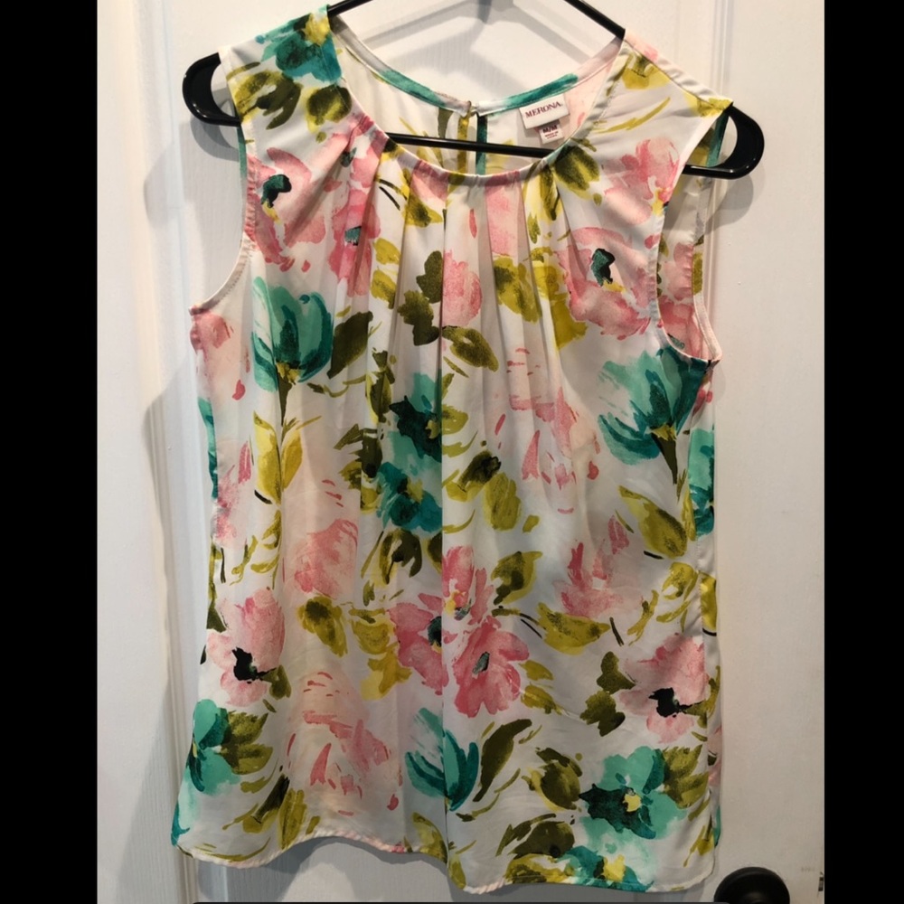 Professional Floral Blouse